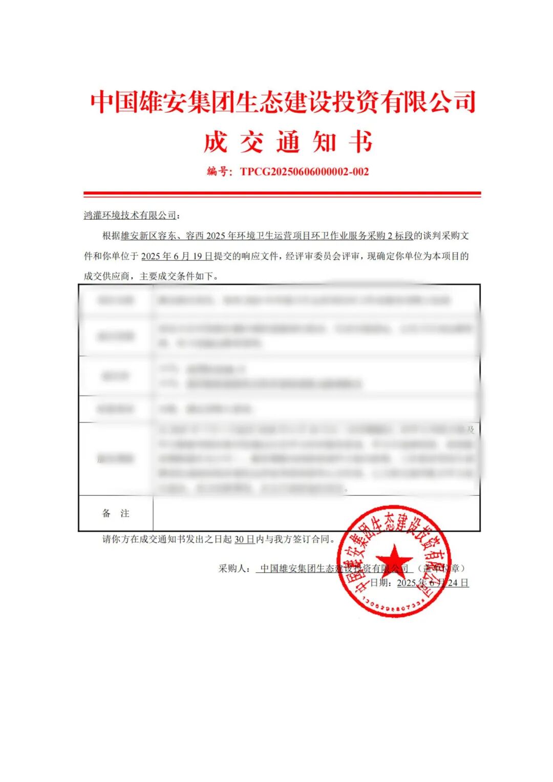 鴻灌環境再下一城！成功中標雄安新區容東環境衛生運營項目(圖5)